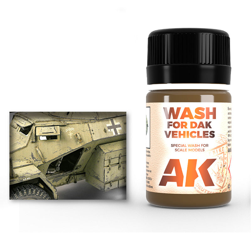 Wash: DAK Vehicles (Afrika Korps) (AK Interactive) (AK066)