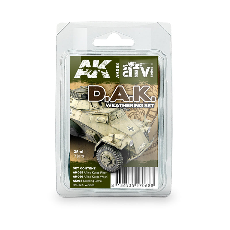 Afrika Korps Weathering Set (AK Interactive) (AK068)