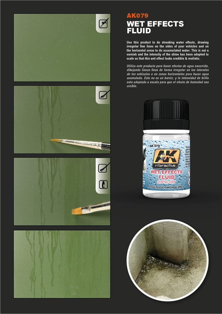 Wet Effects Fluid (AK Interactive) (AK079)