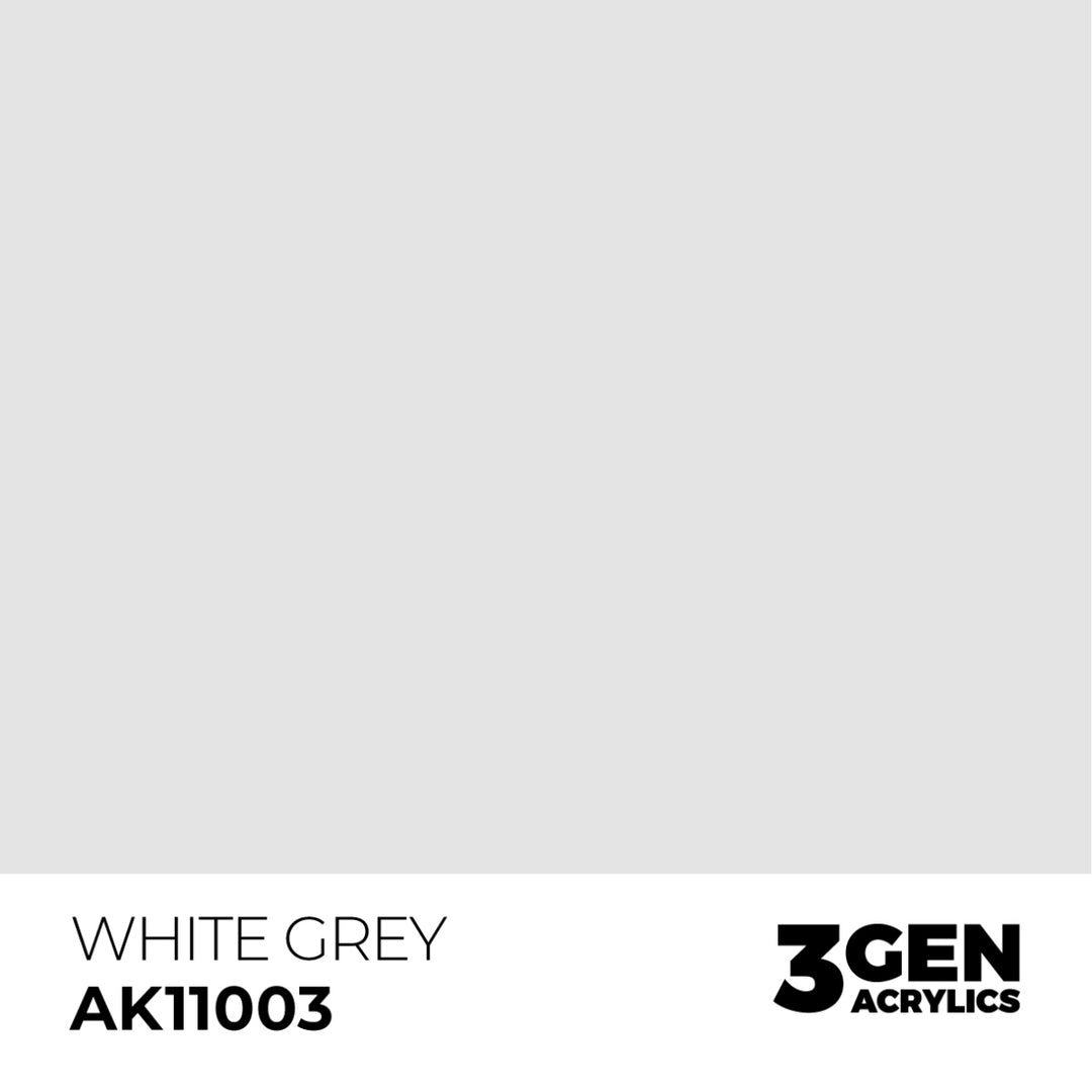 3GEN Acrylics - White Grey (AK Interactive) (AK11003)