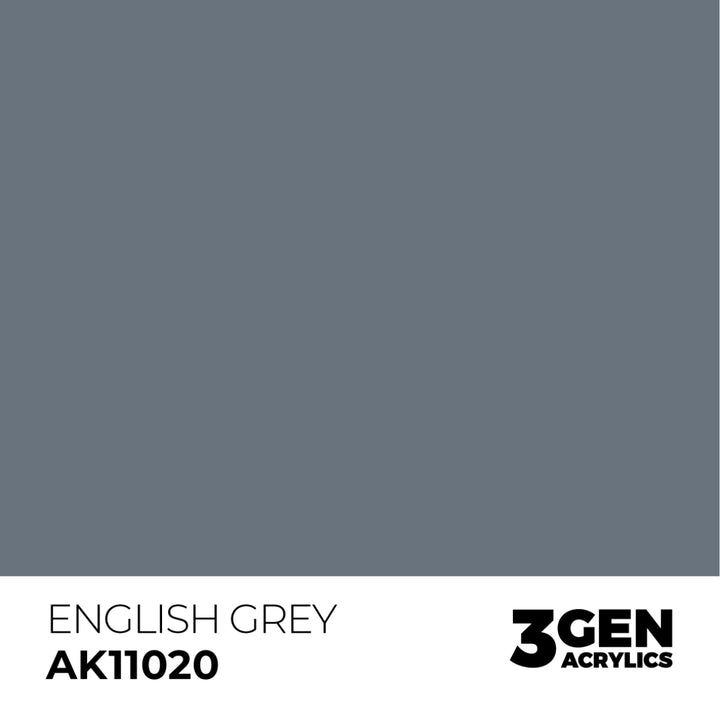 3GEN Acrylics: English Grey (AK Interactive) (AK11020)