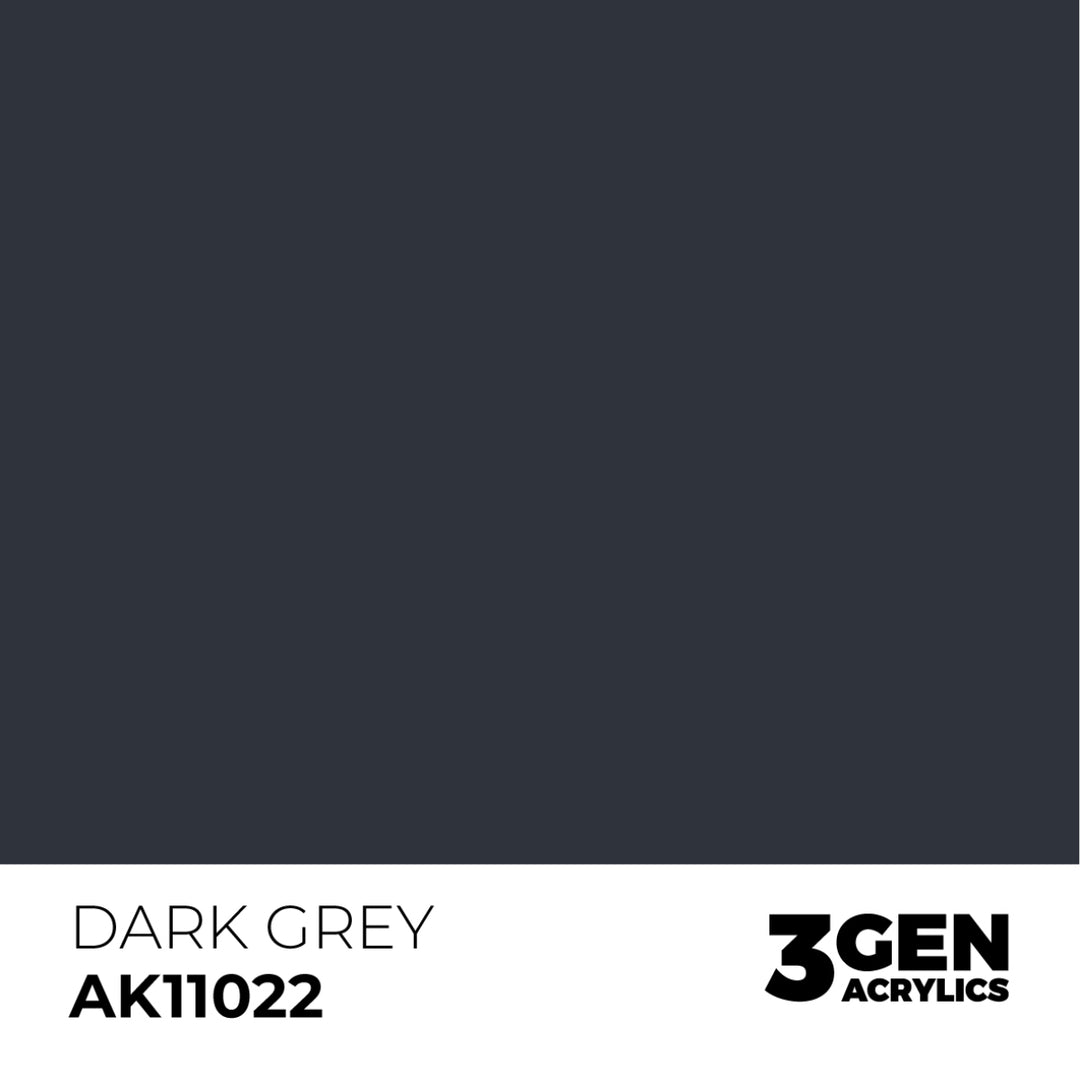 3GEN Acrylics: Dark Grey (AK Interactive) (AK11022)