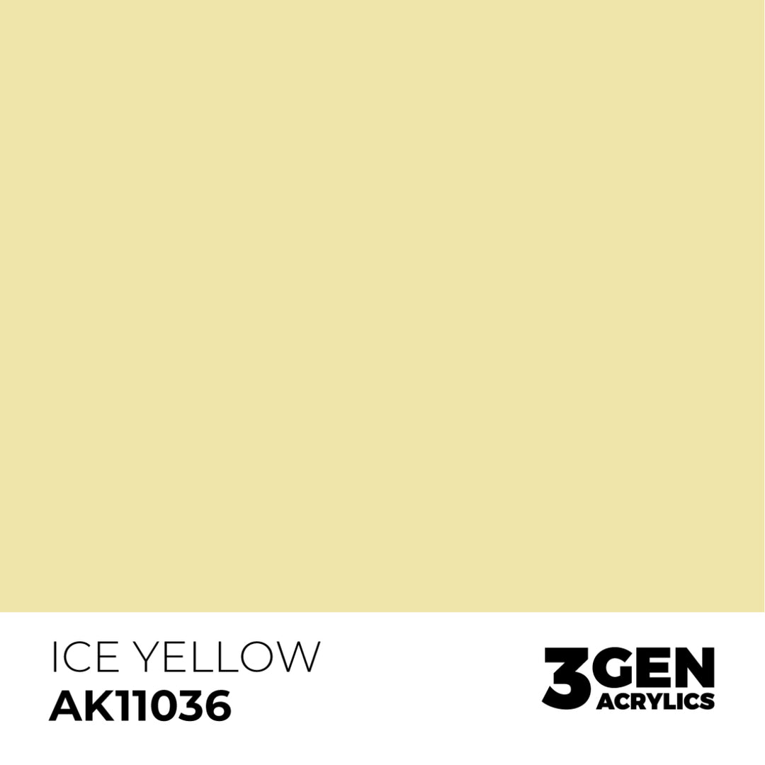 3GEN Acrylics: Ice Yellow (AK Interactive) (AK11036)