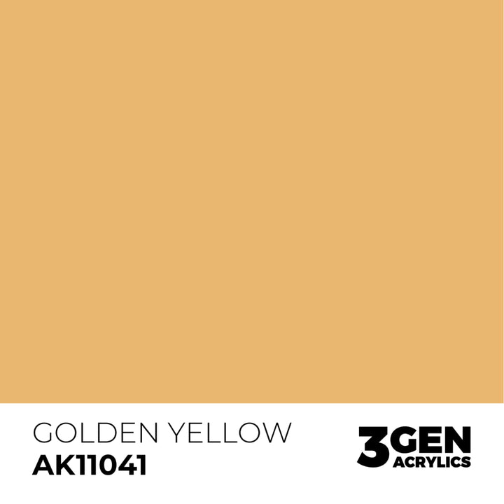 3GEN Acrylics: Golden Yellow (AK Interactive) (AK11041)