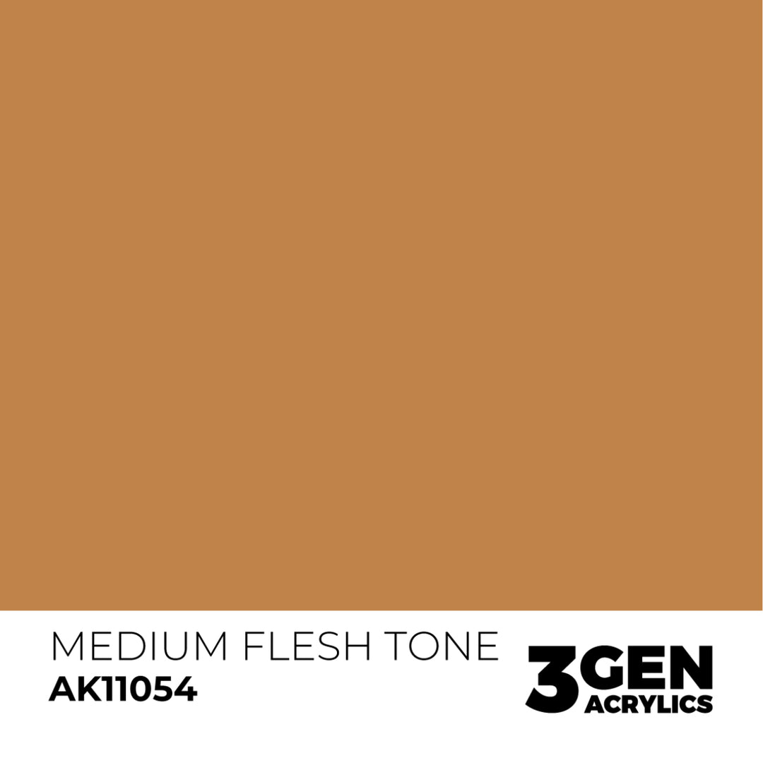 3GEN Acrylics: Medium Flesh Tone (AK Interactive) (AK11054)