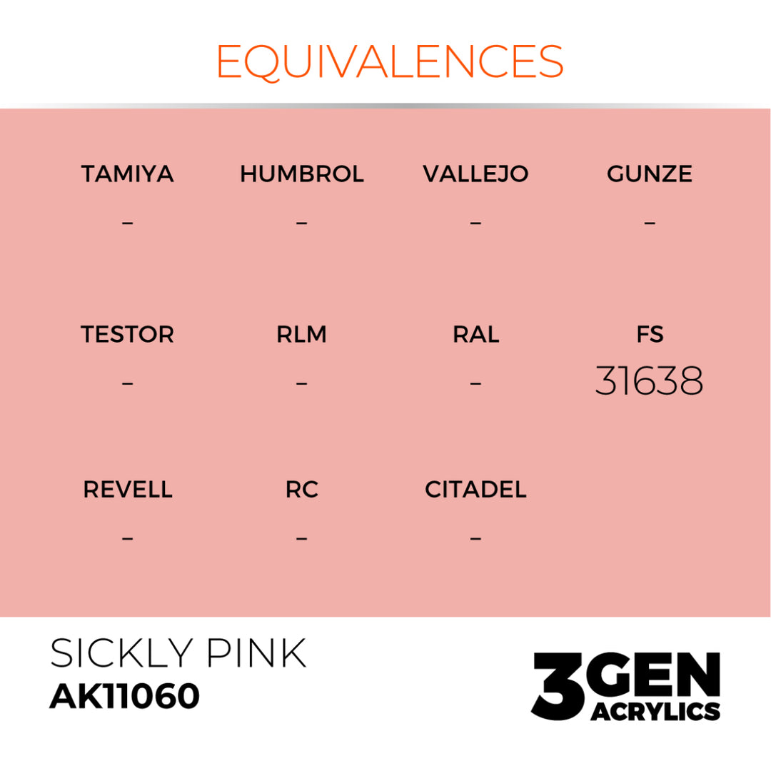 3GEN Acrylics: Sickly Pink (AK Interactive) (AK11060)