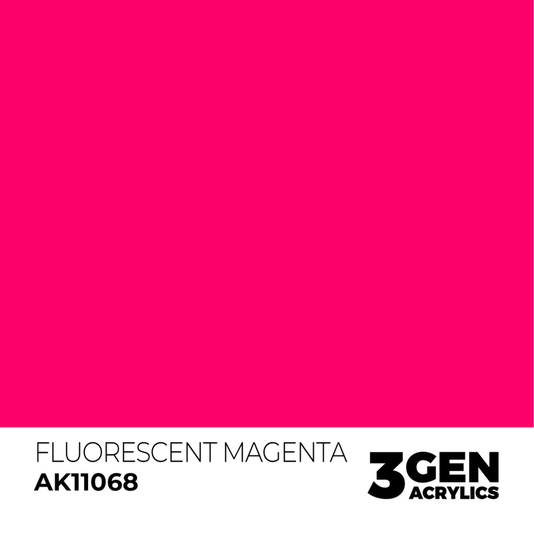 3GEN Acrylics: Fluorescent Magenta (AK Interactive) (AK11068)