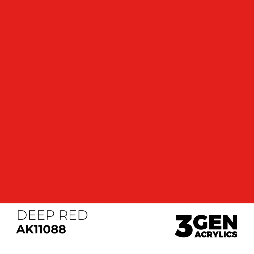 3GEN Acrylics: Deep Red – Intense (AK Interactive) (AK11088)