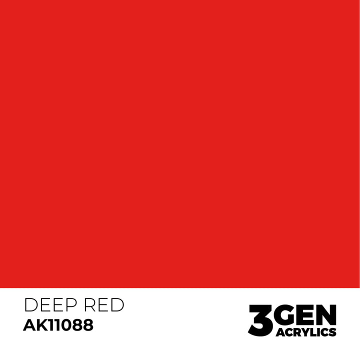 3GEN Acrylics: Deep Red – Intense (AK Interactive) (AK11088)