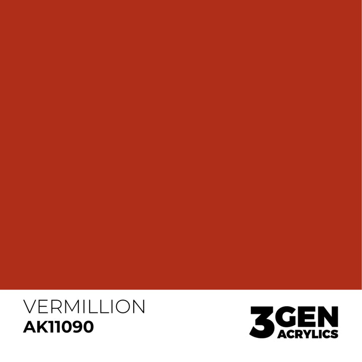 3GEN Acrylics: Vermillion (AK Interactive) (AK11090)