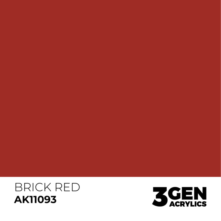 3GEN Acrylics: Brick Red (AK Interactive) (AK11093)
