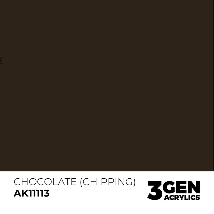 3GEN Acrylics: Chocolate (chipping) (AK Interactive) (AK11113)