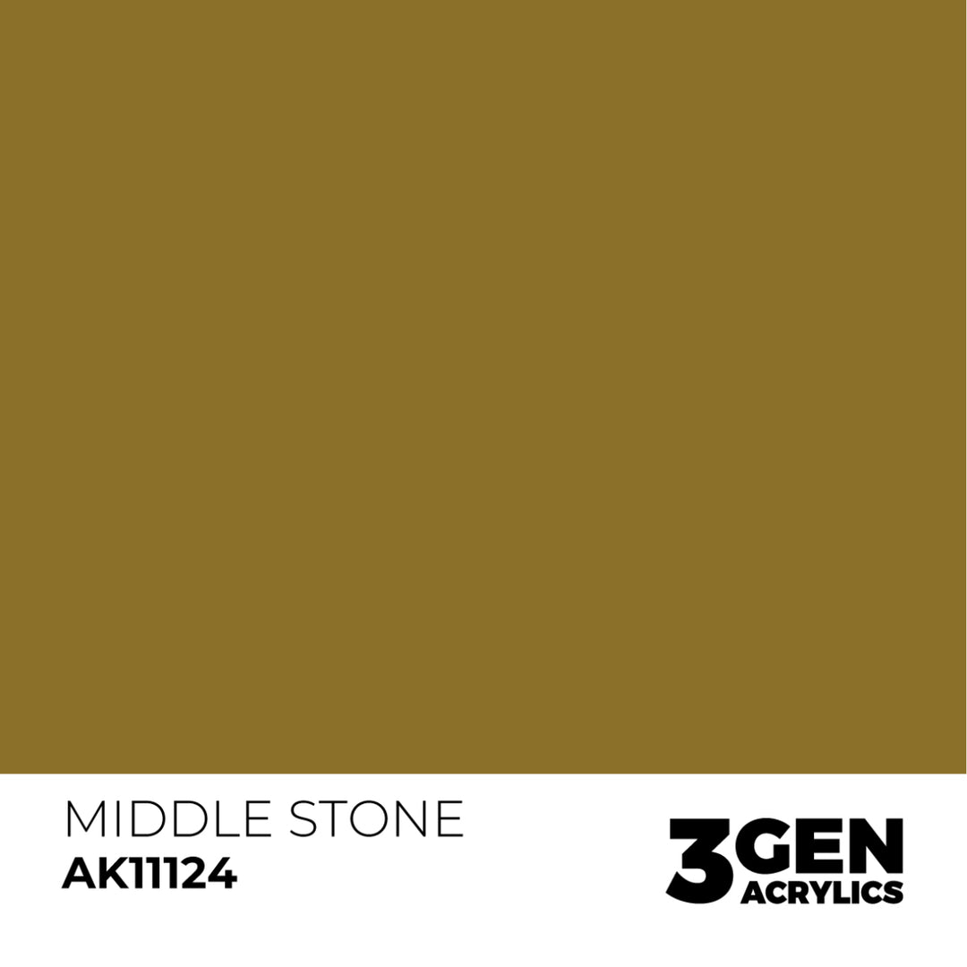3GEN Acrylics: Middle Stone (AK Interactive) (AK11124)