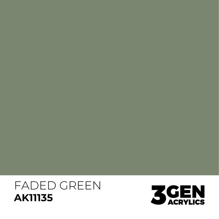 3GEN Acrylics: Faded Green (AK Interactive) (AK11135)