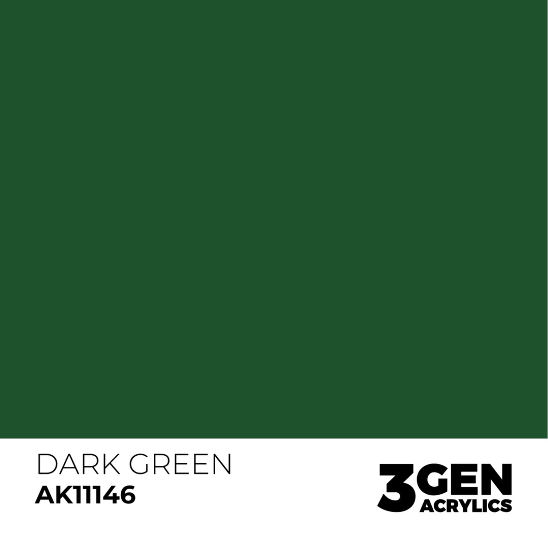 3GEN Acrylics: Dark Green (AK Interactive) (AK11146)
