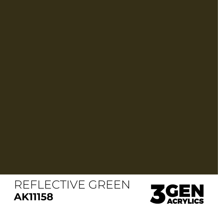 3GEN Acrylics: Reflective Green (AK Interactive) (AK11158)