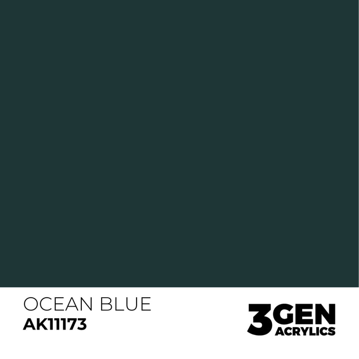 3GEN Acrylics: Ocean Blue (AK Interactive) (AK11173)