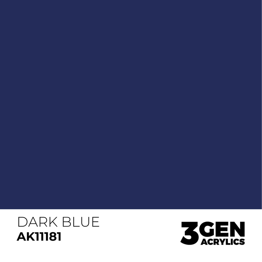 3GEN Acrylics: Dark Blue (AK Interactive) (AK11181)