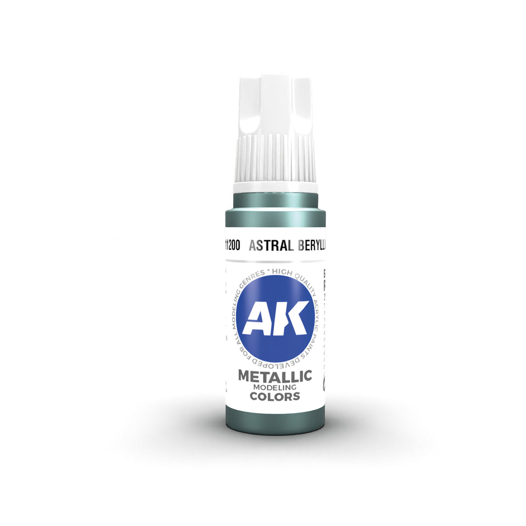 3GEN Acrylics: Astral Beryllium – Metallic (AK Interactive) (AK11200)