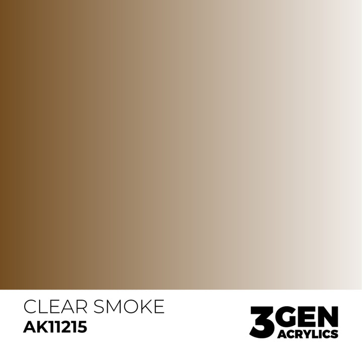 3GEN Acrylics: Clear Smoke (AK Interactive) (AK11215)