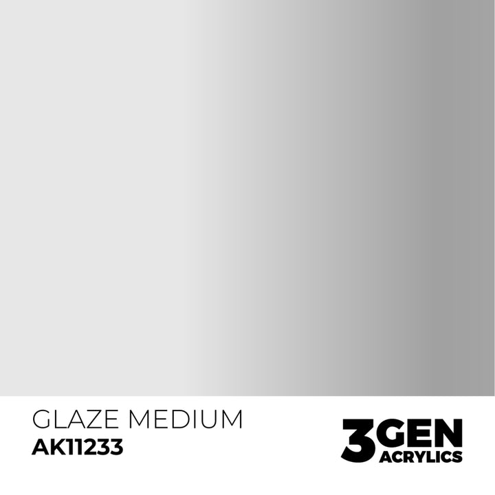 3GEN Acrylics: Glaze Medium – Auxiliary (AK Interactive) (AK11233)