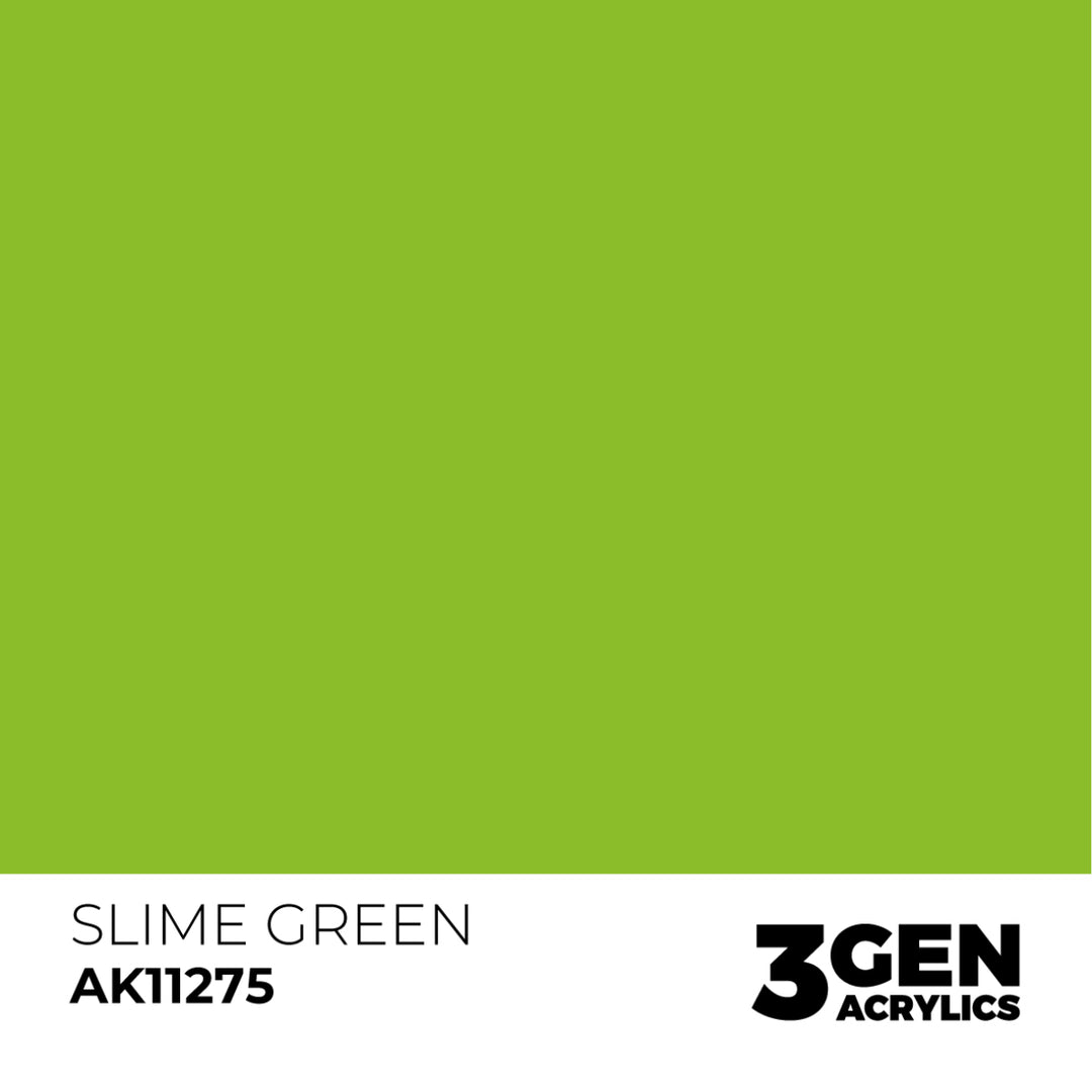 3GEN Acrylics: Slime Green – Color Punch (AK Interactive) (AK11275)