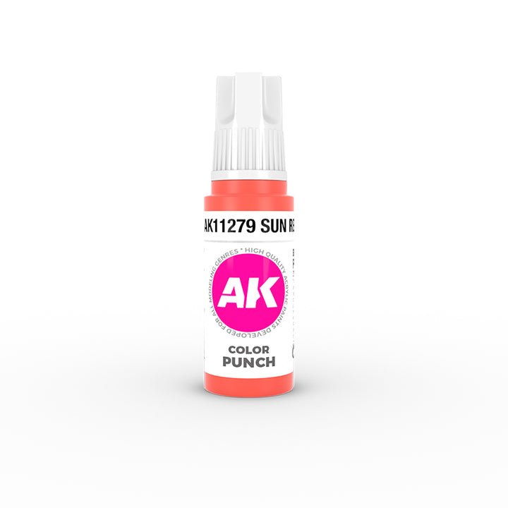 3GEN Acrylics: Sun Red – Color Punch (AK Interactive) (AK11279)