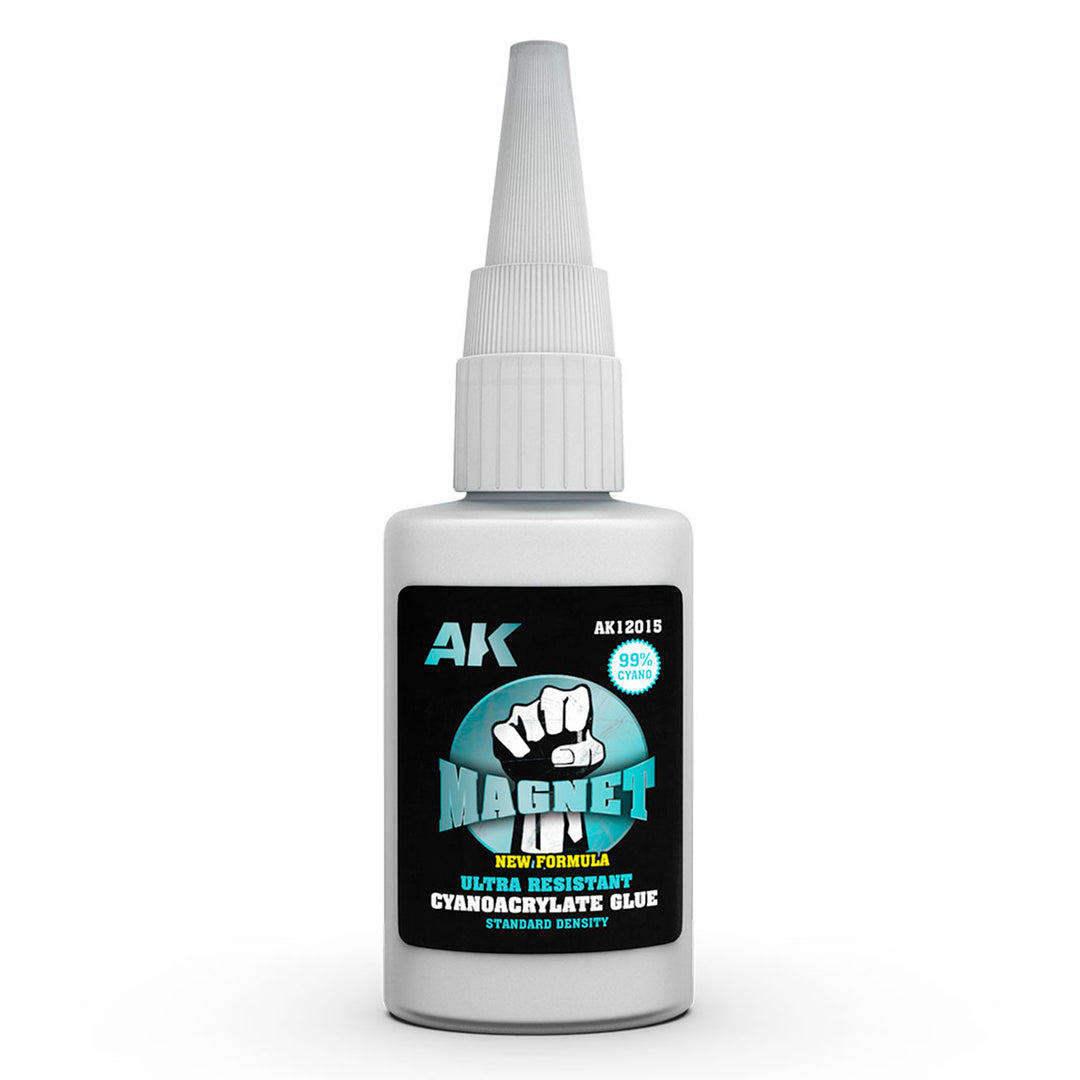 Magnet 20g “standard Density” – Ultra Resistant Cyanocrylate Glue (AK Interactive) (AK12015)