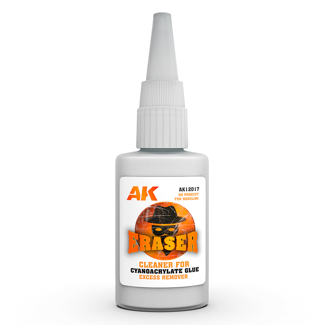 Eraser – Cleaner For Cyanocrylate Glue Excess Remover (AK Interactive) (AK12017)