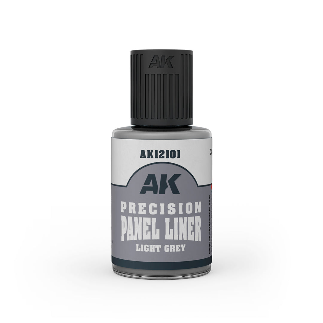 Light Grey Precision Panel Liner (AK Interactive) (AK12101)