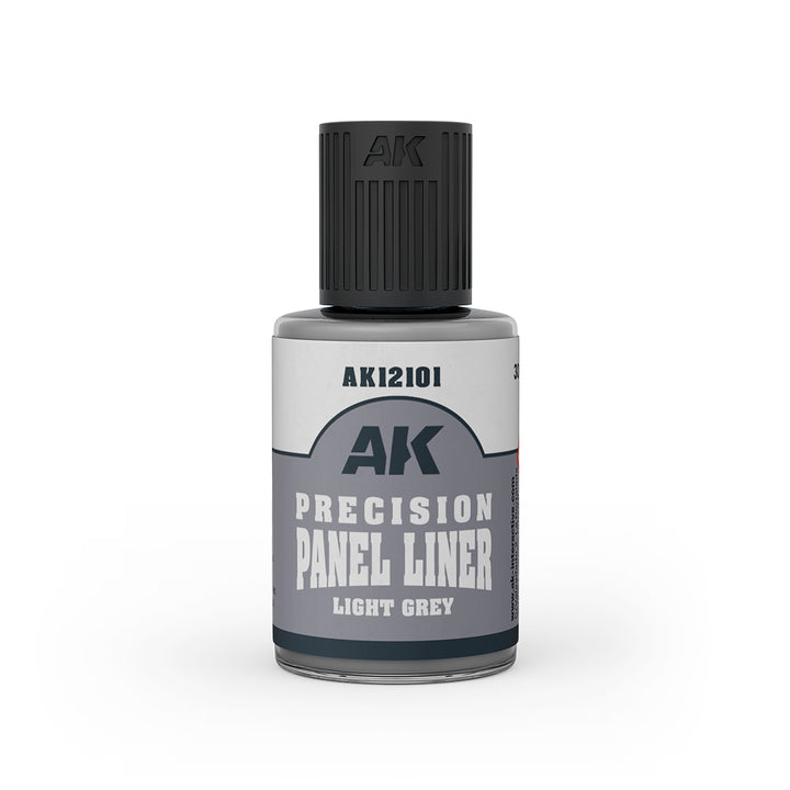 Light Grey Precision Panel Liner (AK Interactive) (AK12101)