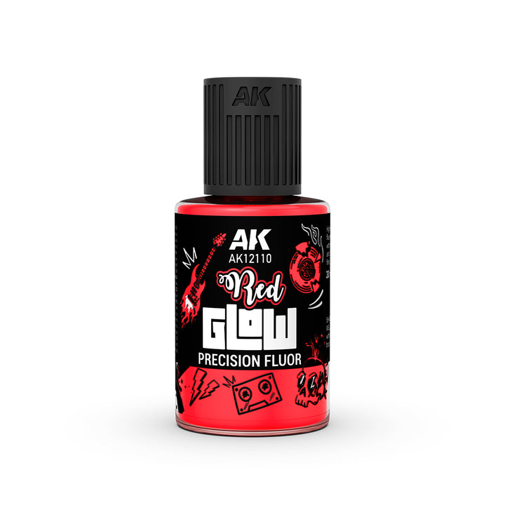 Red Glow Precision Fluor (AK Interactive) (AK12110)