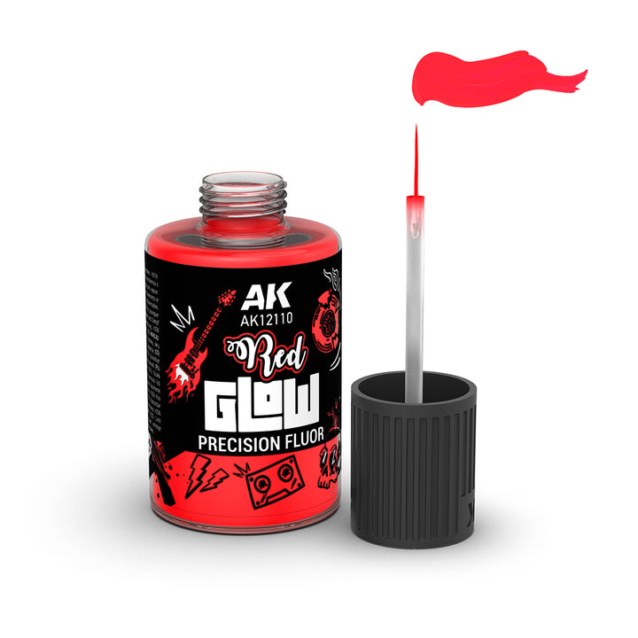 Red Glow Precision Fluor (AK Interactive) (AK12110)
