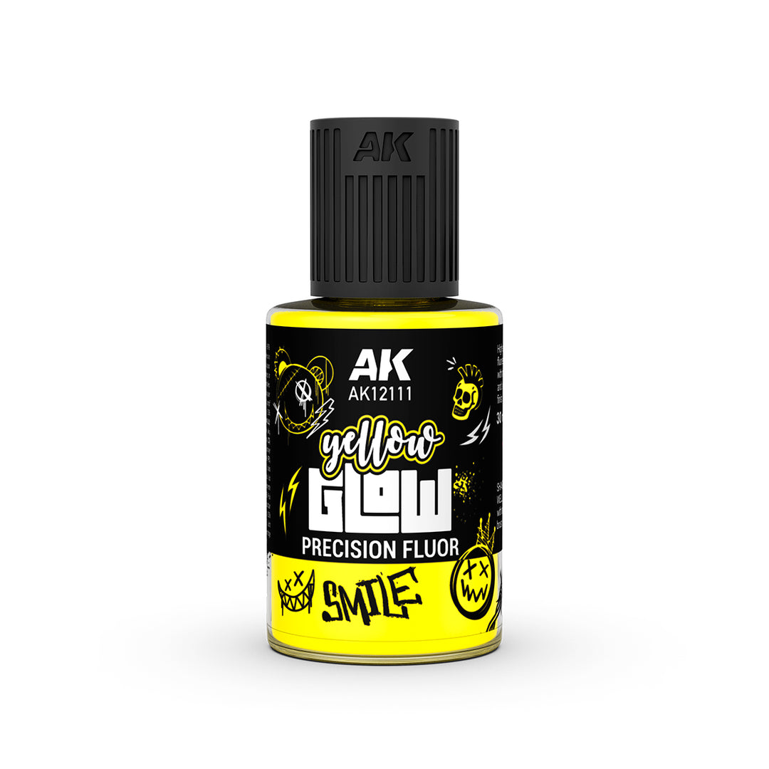 Yellow Glow Precision Fluor (AK Interactive) (AK12111)
