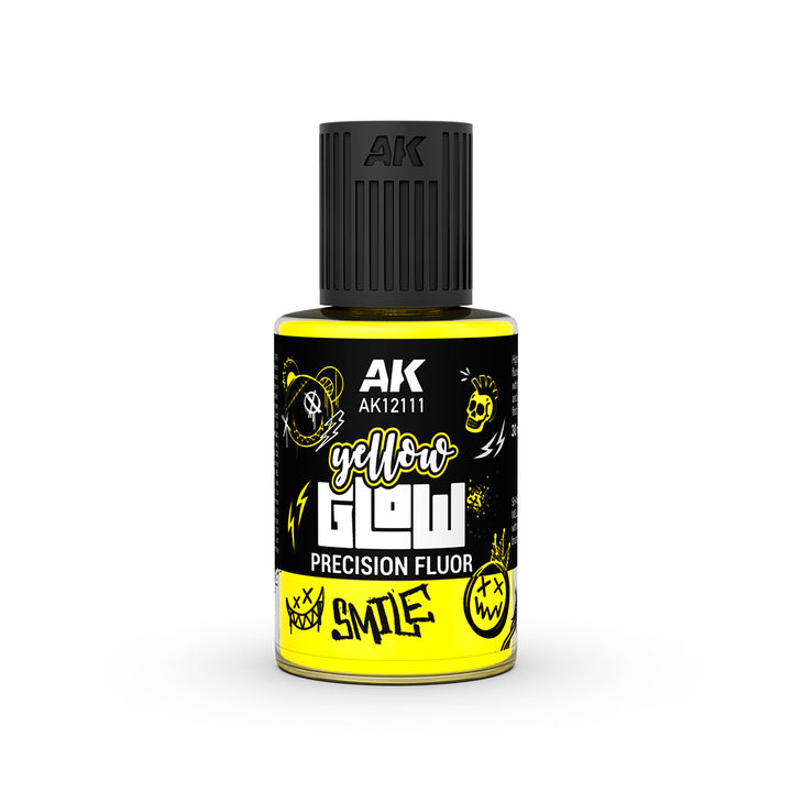 Yellow Glow Precision Fluor (AK Interactive) (AK12111)