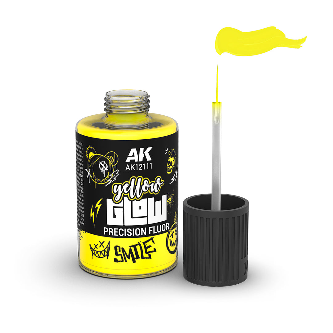 Yellow Glow Precision Fluor (AK Interactive) (AK12111)