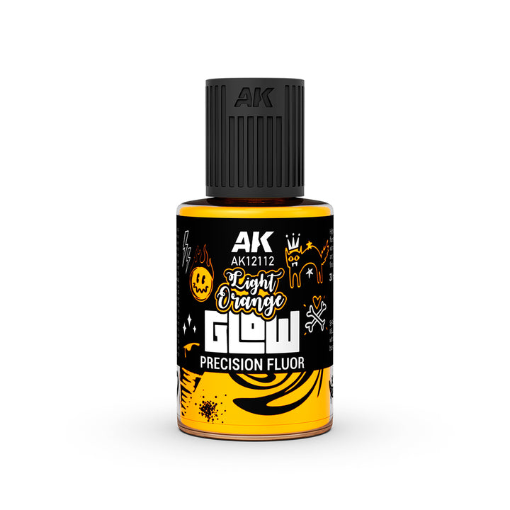 Light Orange Glow Precision Fluor (AK Interactive) (AK12112)