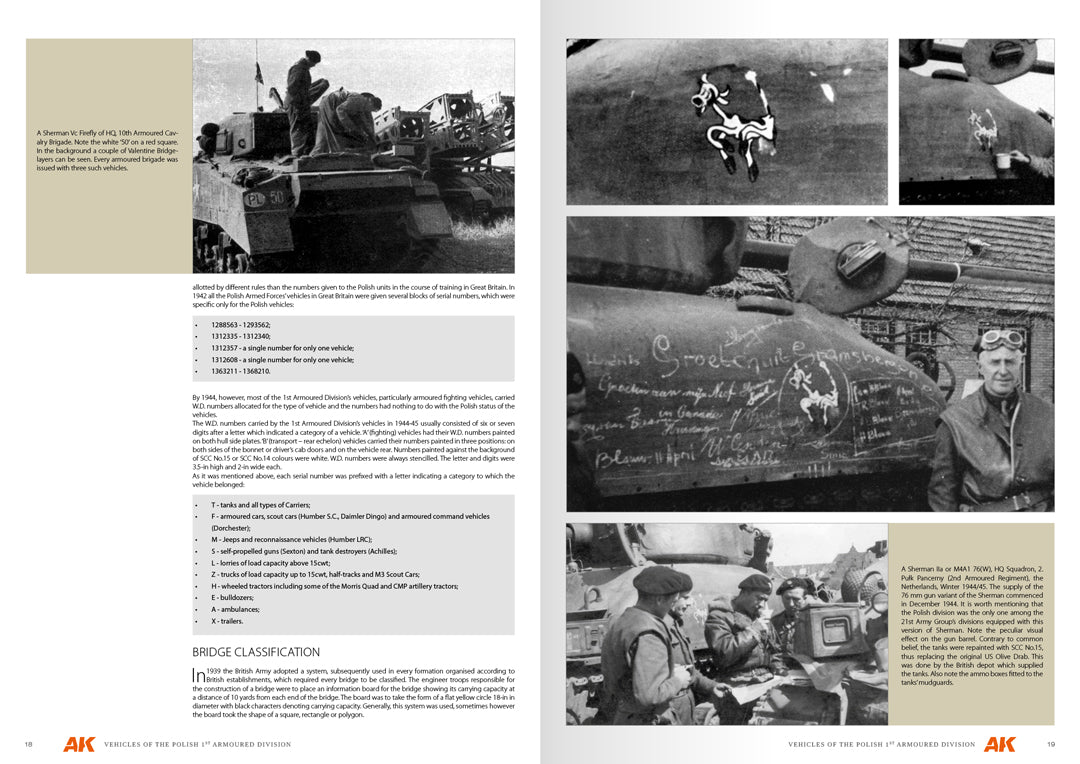 Vehicles Of The Polish 1st Armoured Division – Camouflage Profile Guide (AK Interactive) (AK130010)