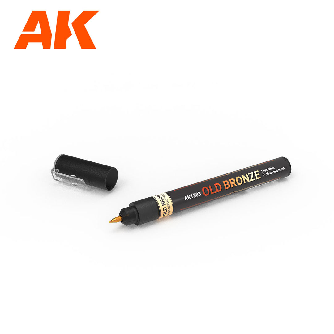 Metallic Markers – 4 Units Set (AK Interactive) (AK1300)