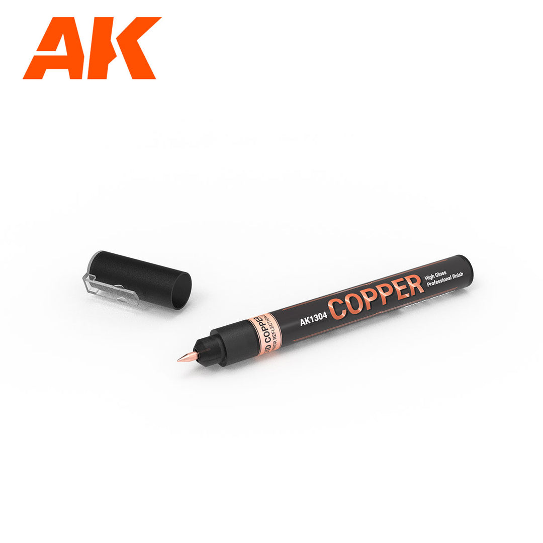 Metallic Markers – 4 Units Set (AK Interactive) (AK1300)