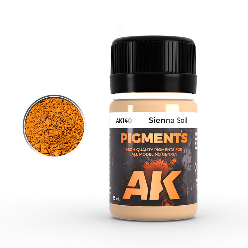 Pigments: Sienna Soil (AK Interactive) (AK140)