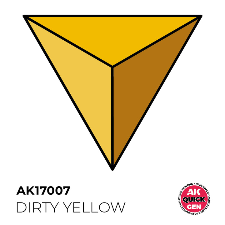 Quick Gen: Dirty Yellow (AK Interactive) (AK17007)