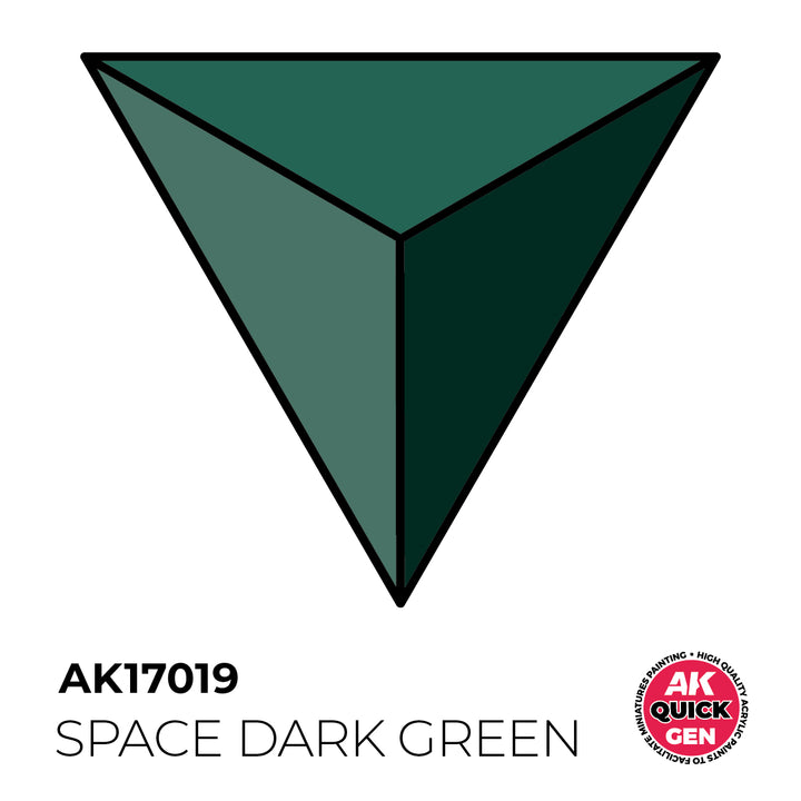 Quick Gen: Space Dark Green (AK Interactive) (AK17019)