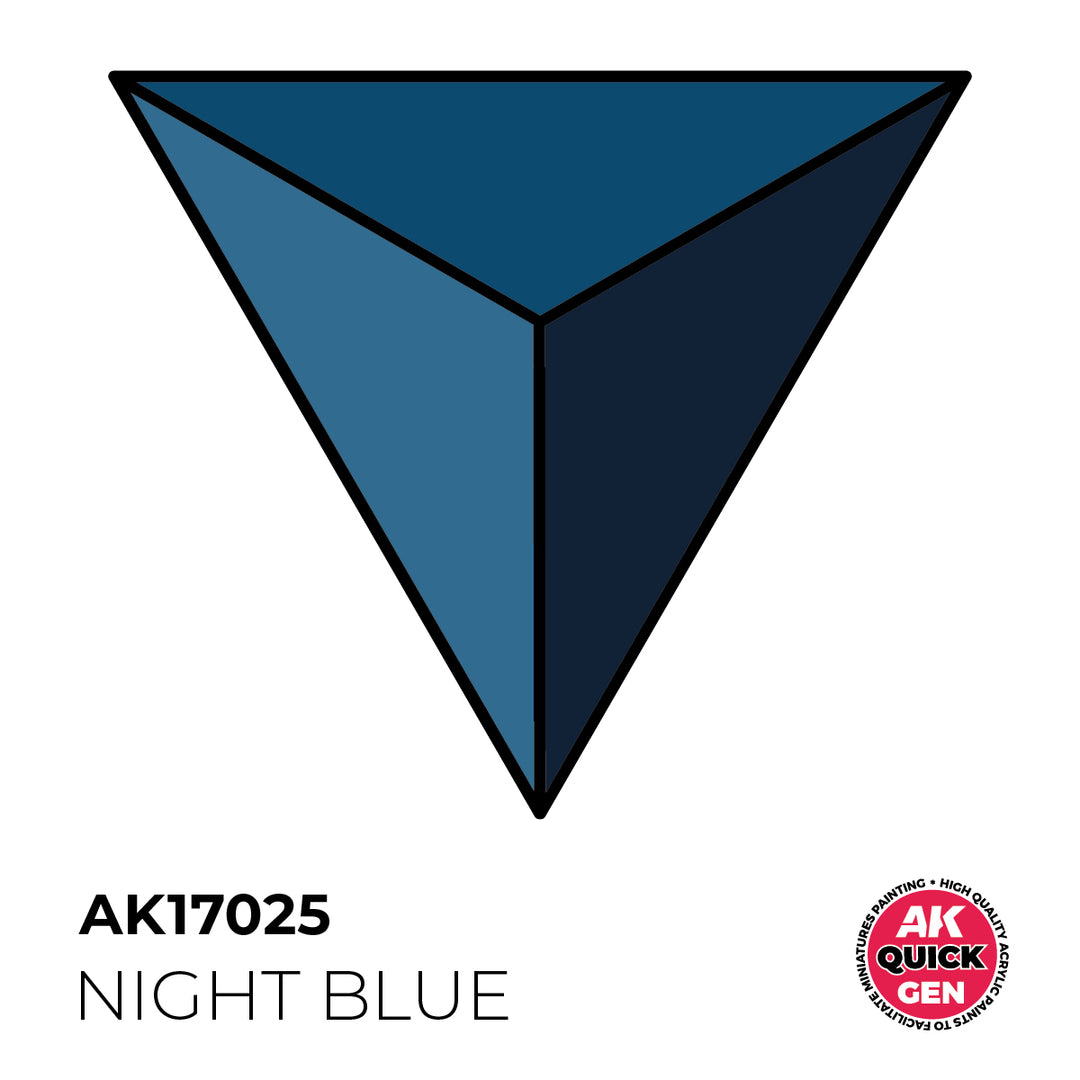Night Blue – Quick Gen Color (AK Interactive) (AK17025)