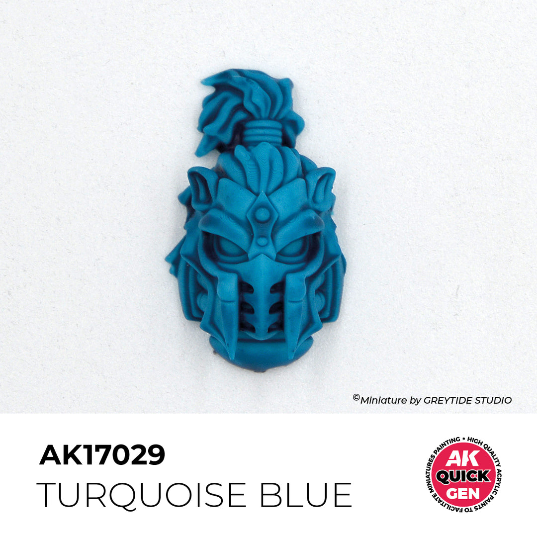 Turquoise Blue – Quick Gen Color (AK Interactive) (AK17029)