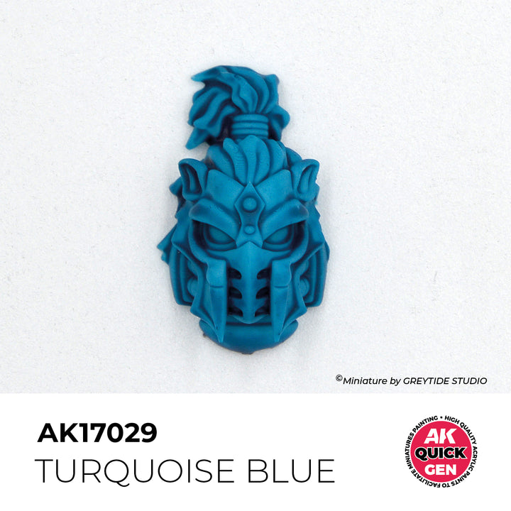 Turquoise Blue – Quick Gen Color (AK Interactive) (AK17029)