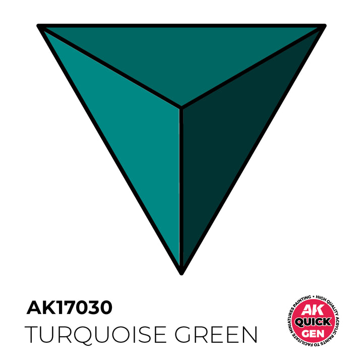 Quick Gen: Turquoise Green (AK Interactive) (AK17030)