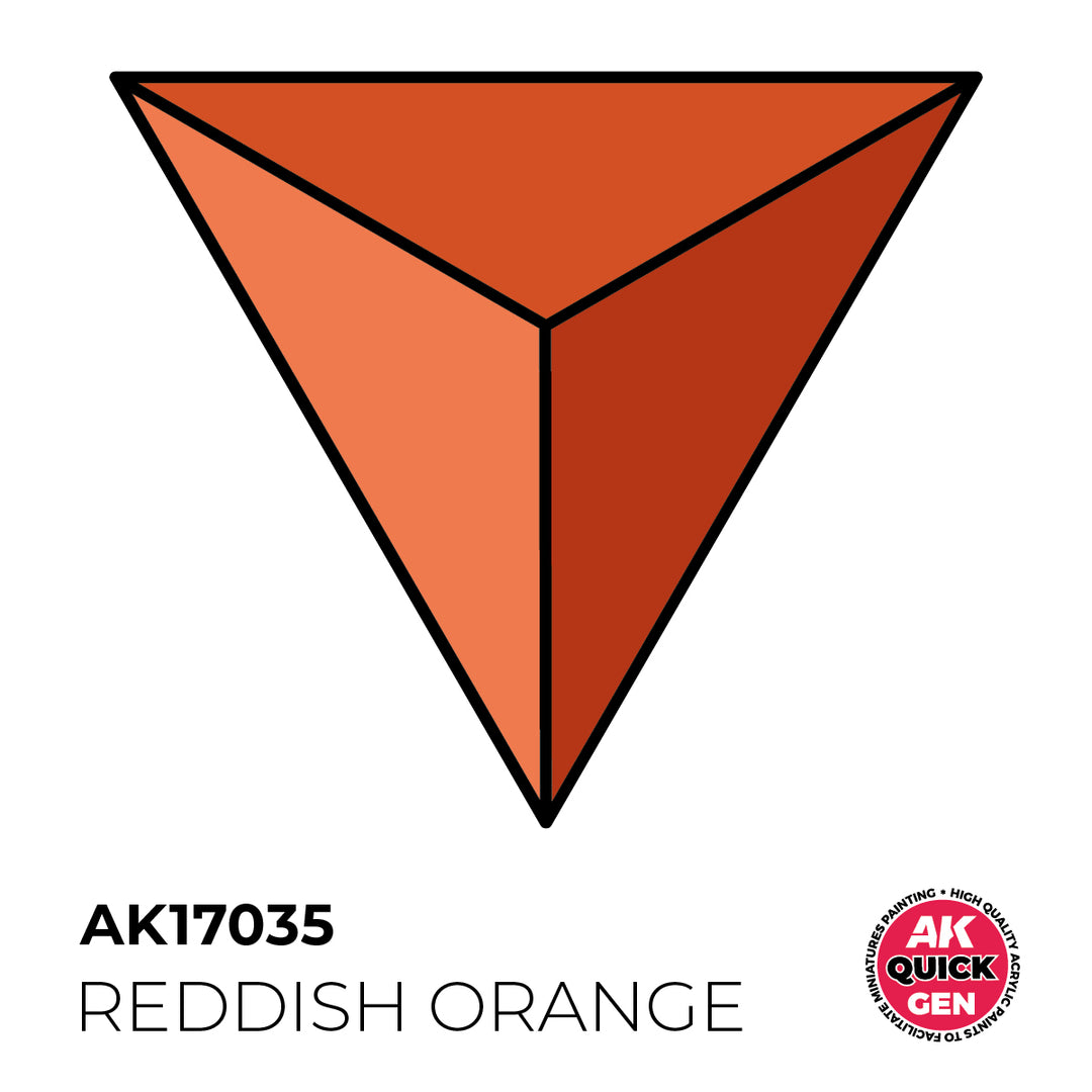 Quick Gen: Reddish Orange (AK Interactive) (AK17035)