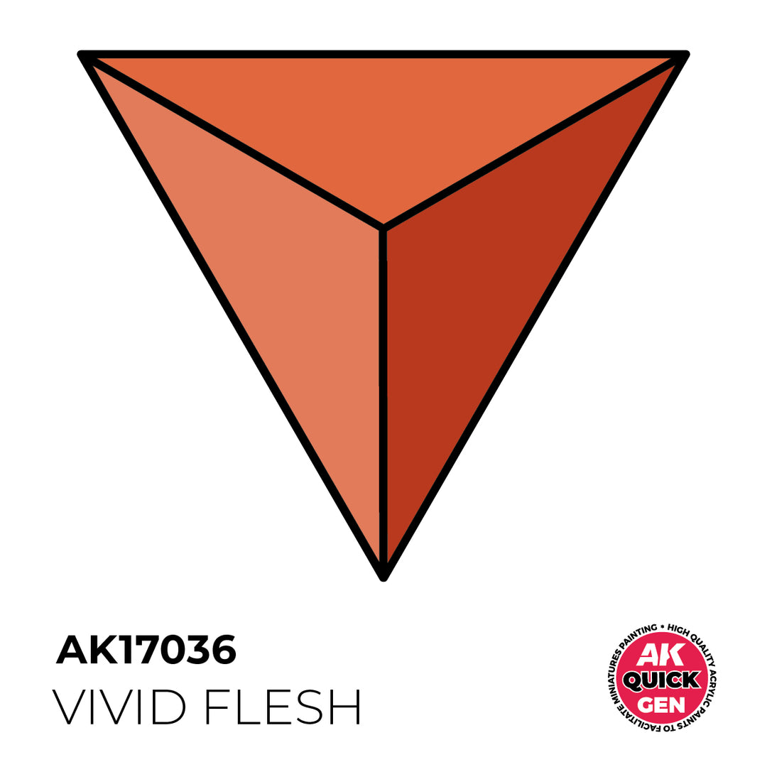 Quick Gen: Vivid Flesh (AK Interactive) (AK17036)