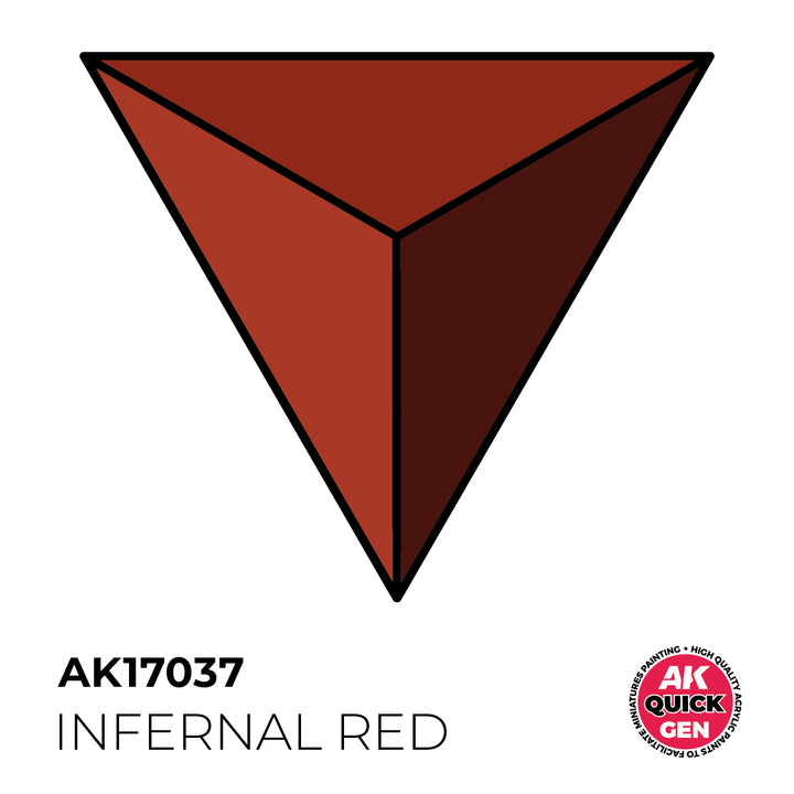 Quick Gen: Infernal Red (AK Interactive) (AK17037)